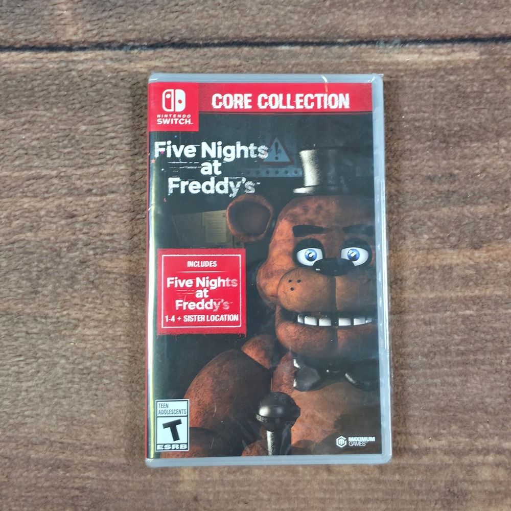 Nintendo Five Nights at Freddys Core Collection Switch N/A Red New 5-Game Bundle